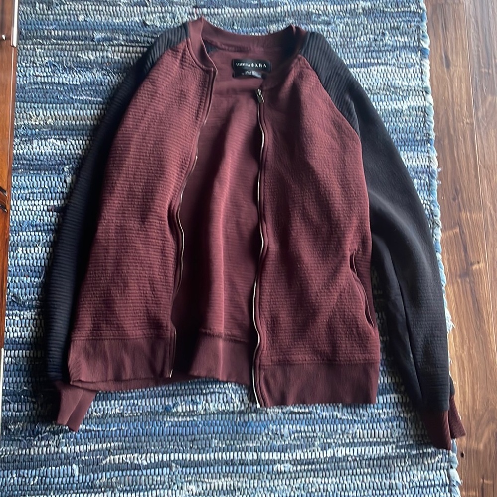 Zara zip up sweater